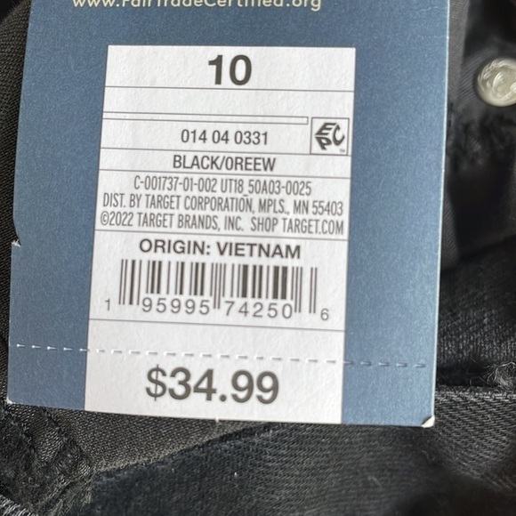 Universal Threads Black High Rise Bootcut Jeans - Picture 7 of 7